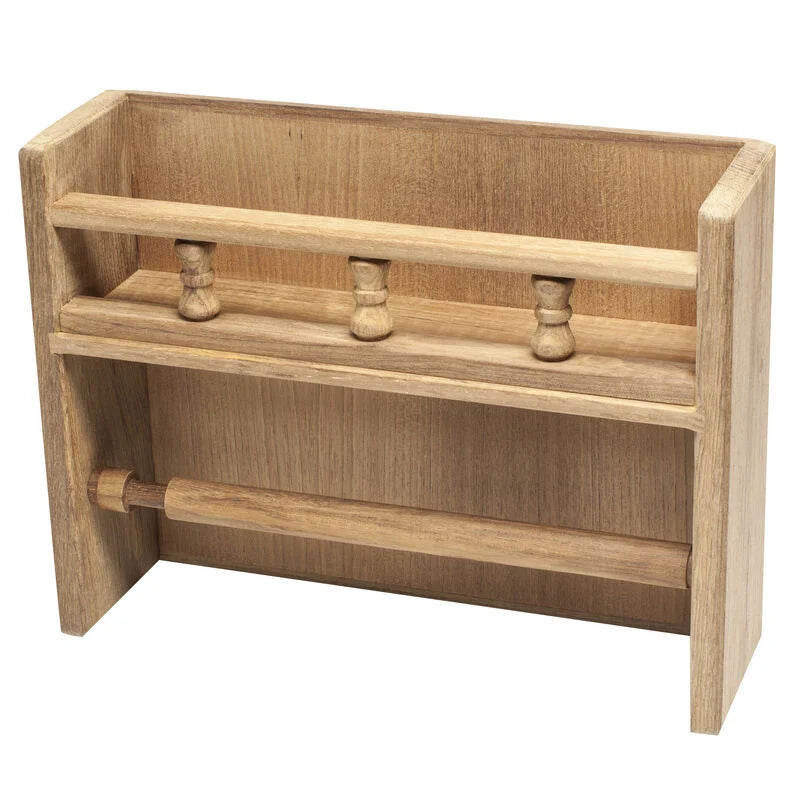 Paper Towell Rack With Spice Rack