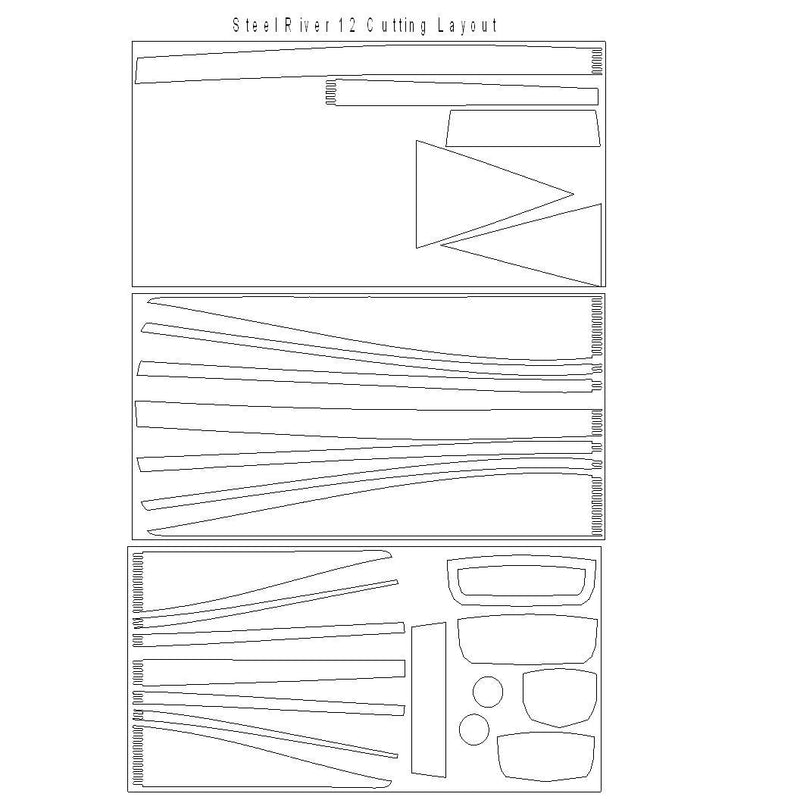 Steel River 12' Kayak Kit
