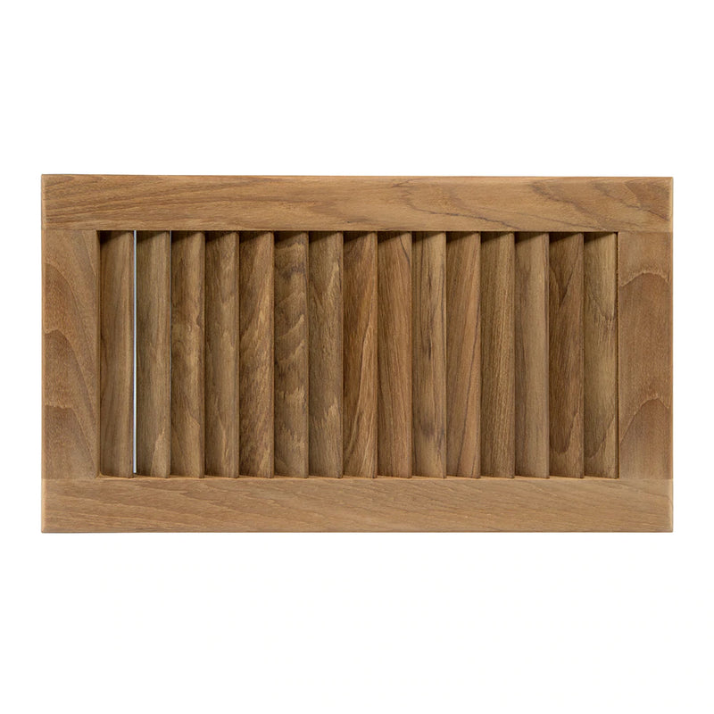 Teak Louvered Insert 16" X 9-1/8" X 3/4"
