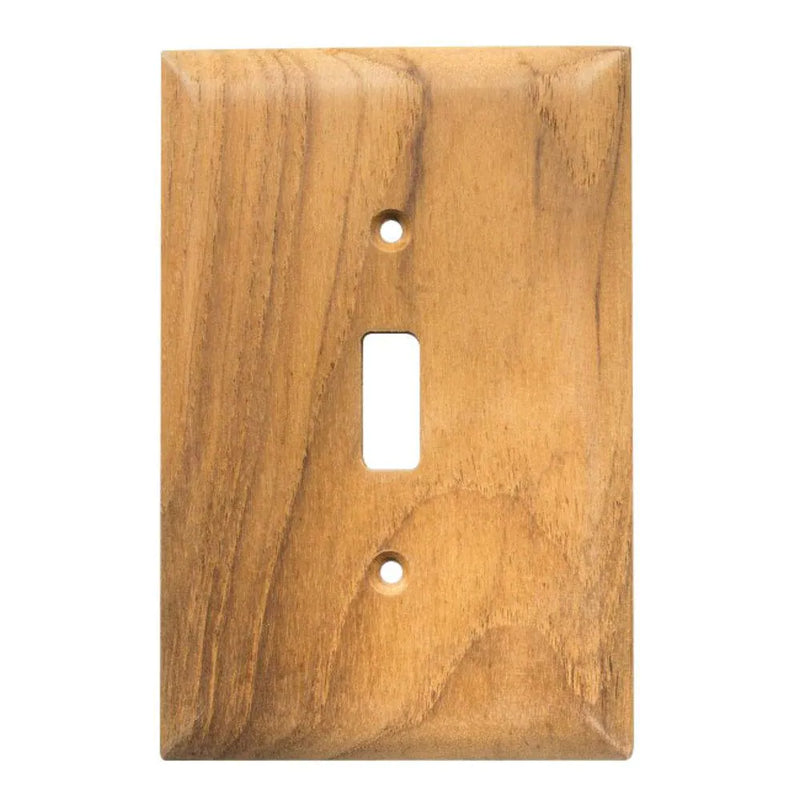 Teak Switch Cover Pr