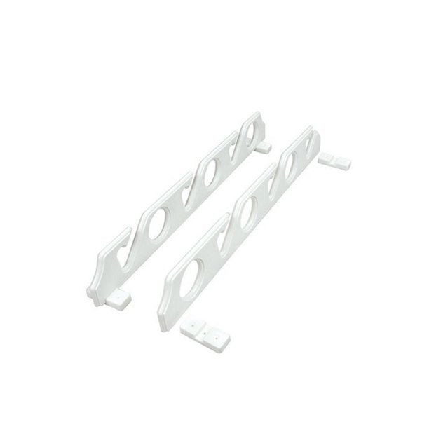 White Poly Four-Rod Fishing Rod Rack - Noah's Marine