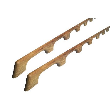 Teak 10 Loop Handrail