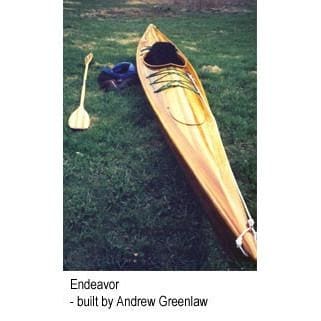 Endeavour 17 Kayak Plan