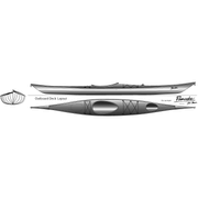18' 4" Panache Cedar Strip Kayak Kit