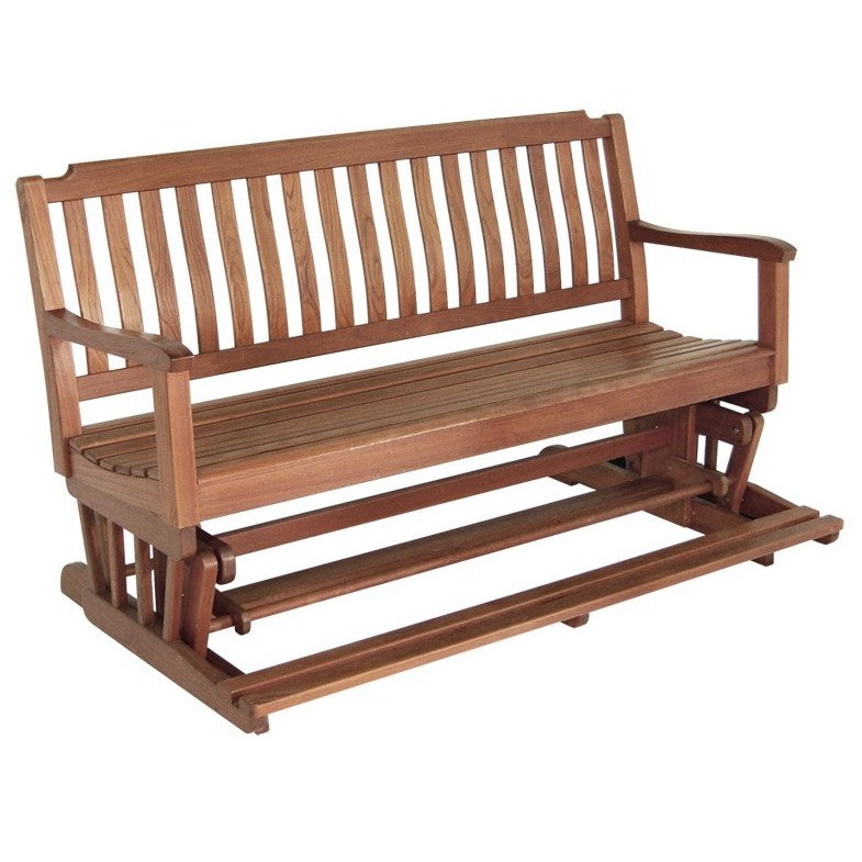 Teak Glider Bench